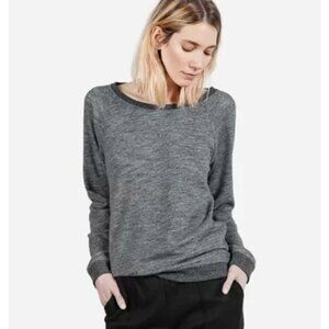 Everlane The Classic French Terry Crew Raglan Sweatshirt